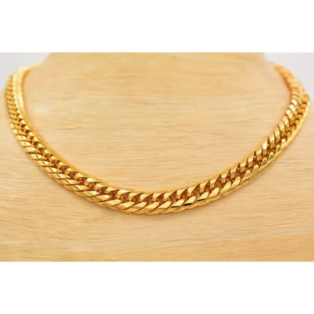 Vintage Cuban Chain Necklace 18